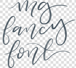 Transparent Fancy White Line Png   Fancy Fonts  Png Download