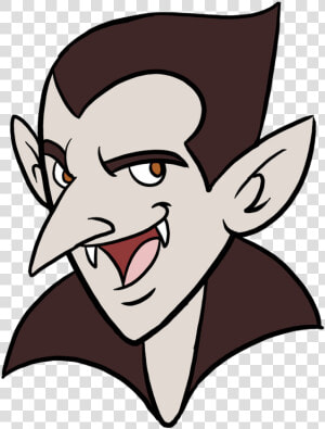 Transparent Vampire Png   Simple Drawing Of Vampire  Png Download