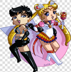 Sailor Star  Sterne Fighter And Sailor Moon   Sailor Star Character  HD Png Download