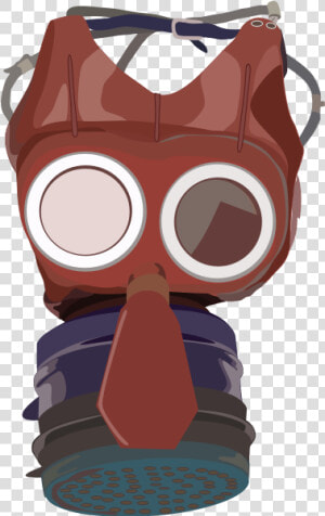 Gasmask   Cartoon Bomb Vest Transparent Background  HD Png Download