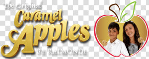 The Original Caramel Apple By Raimondi   Calligraphy  HD Png Download