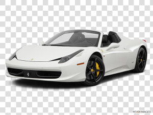 Transparent Ferrari Horse Png   2015 Ferrari 458 Spider White  Png Download