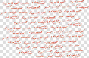 Handwriting  HD Png Download