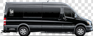 Mercedes Sprinter   Sprinter Van Side Black  HD Png Download