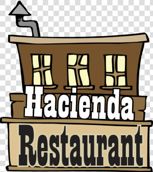 Transparent Hacienda Clipart   Restaurant Cartoon Transparent Background  HD Png Download