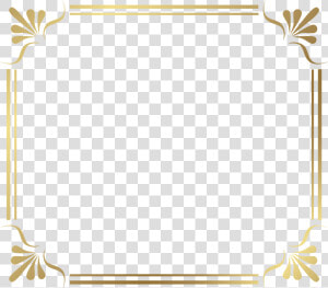 Golden Square Frame Png Picture   Border Background Design For Certificate  Transparent Png