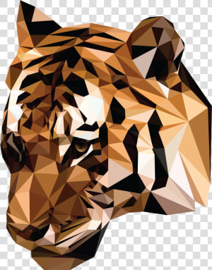 Transparent Polygon Png   Tiger Iphone Xs Max  Png Download