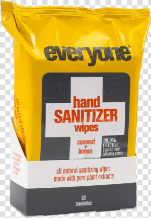 Hand Sanitizer Wipes Coconut Lemon  HD Png Download