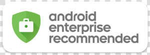 Android Enterprise Recommended Badge   Poster  HD Png Download