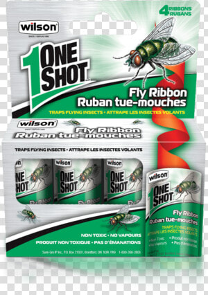 Wilson One Shot Fly Ribbon   Arachnicide  HD Png Download