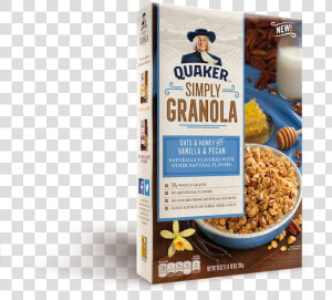 Quaker Simply Granola Oats  amp  Honey With Vanilla  HD Png Download