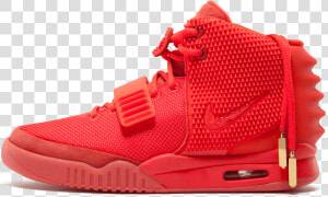 Red October Yeezy   Air Yeezy 2 Red October  HD Png Download