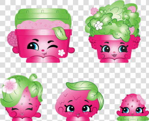 Shopkinsworld Shopkins Characters   Shopkins Family Fun Pack Berrisons  HD Png Download