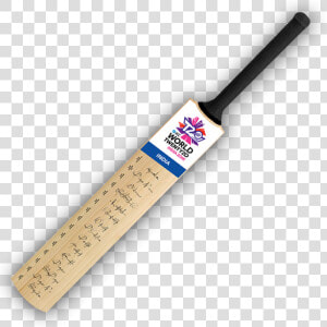 Icc Signed Bat India  HD Png Download