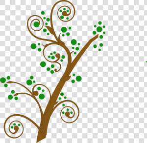 Brown And Green Tree Branch Svg Clip Arts   Tree Branch Clip Art  HD Png Download