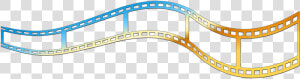 Color Film Roll Png   Colorful Film Strip Png  Transparent Png