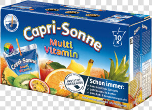 Capri Sun Drink Multivitamin 10 X 200ml   Capri Sonne Mystic Dragon  HD Png Download