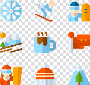 Winter Sports   Winter Sport Ski Icon  HD Png Download