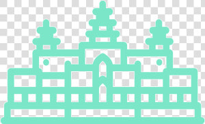 Transparent Angkor Wat Clipart   Illustration  HD Png Download