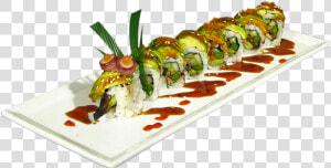 Caterpillar Roll   California Roll  HD Png Download