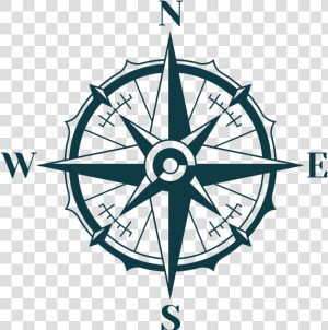 Compass Vector Clipart   Png Download   East West North South Logo  Transparent Png