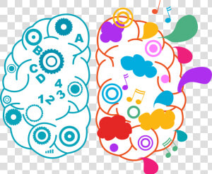 Creative Clipart Left Right Brain   Right Brain Left Brain Transparent  HD Png Download