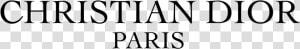 Christian Dior Paris Logo  HD Png Download