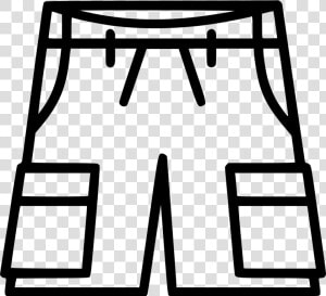 Cloth Dressing Fashion Men Short Pants   Short Pants Icon  HD Png Download