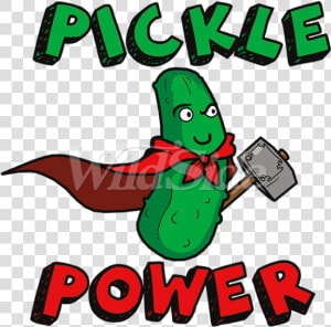 Pickle Power The Wild   Pickles Clip Art  HD Png Download