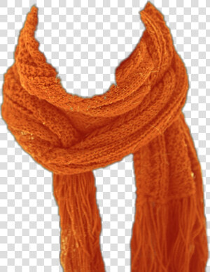  orange  scarf  knitscarf  muffler  neckwear   Picsart Scarf Png For Editing  Transparent Png