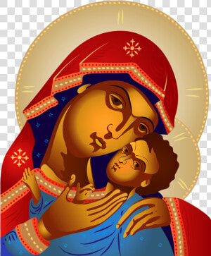 Jesus Clipart Mary Mother   Virgin Mary Emoji Png  Transparent Png