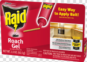 Raid® Roach Gel   Raid Bed Bug Detector And Trap  HD Png Download