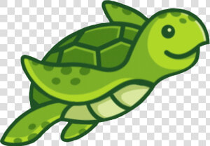  turtle  ocean  animal  green  animated  stickers By   Turtle Dribbble  HD Png Download