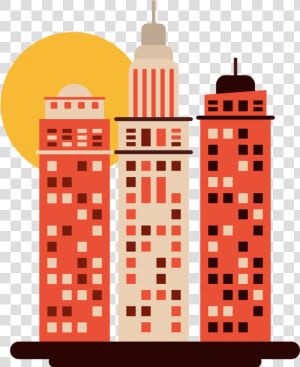 Jpg Royalty Free Stock Design Cartoon Architecture   Building Flat Design Png  Transparent Png