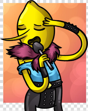 “ ✿•✿•✿ i’ve Been Wanting To Draw Rockstar Lemongrab   Cartoon  HD Png Download