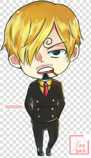 One Piece Chibi   One Piece Sanji Chibi Png  Transparent Png