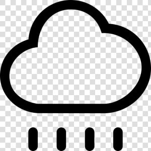 Rain Cloud Weather Symbol Clipart   Png Download   Rain Weather Symbols  Transparent Png