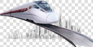 High speed Rail  HD Png Download