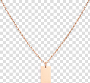 Aurator Large Tag Pendant   Necklace  HD Png Download