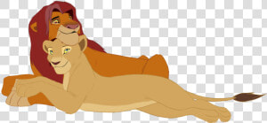 Tlk Simba And Nala Deviantart  HD Png Download