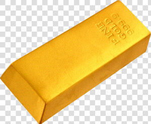 Gold Bar Png Image   Transparent Gold Brick  Png Download