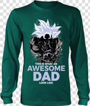 Super Saiyan Cool Dad Master Ultra Instinct Art Shirt   Goku Ultra Instinct Black And White  HD Png Download