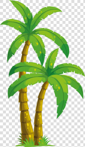 The Gallery For Gt Palm Tree Icon Png Trees Clip Art   Vector Transparent Coconut Tree  Png Download