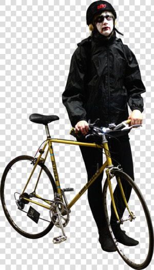 Transparent Person Riding Bike Clipart   People Riding Bicycles Photoshop  HD Png Download