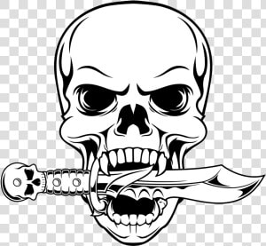 Illustration Drawing Skull Png Download Free Clipart   Skull Drawing  Transparent Png