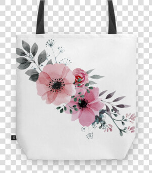 Bolsa Flores Rosas De Bárbara Diasna   Portable Network Graphics  HD Png Download