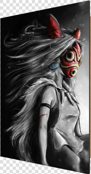 The Fury Of A Princess  Mononoke  San  Mononoke Hime    Princess Mononoke  HD Png Download