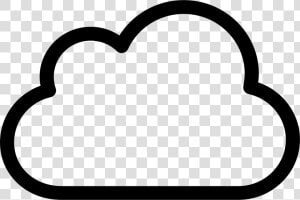 Cloud Outline Svg Png Icon Free Download   Cloud Black And White Png  Transparent Png