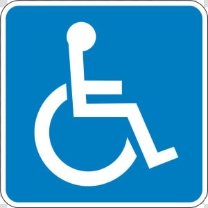 Disabled Handicap Symbol Png   Handicapped Sign  Transparent Png