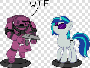 Space Marine Meets Mlp  HD Png Download